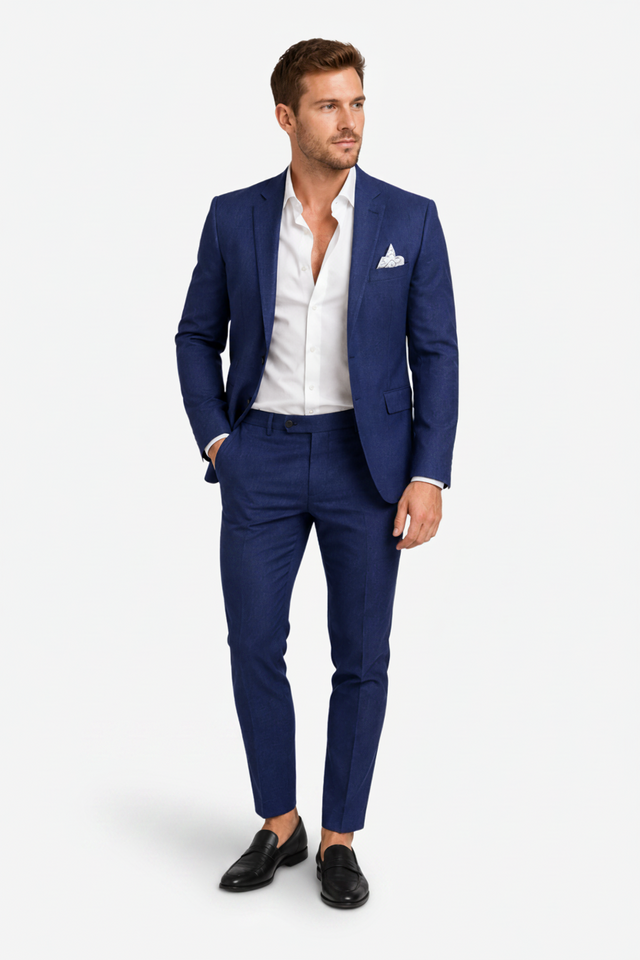 VALERIQUE | Ensemble Costume Deux Pièces pour Homme – Blazer Ajusté Pantalon Slim Design Élégant