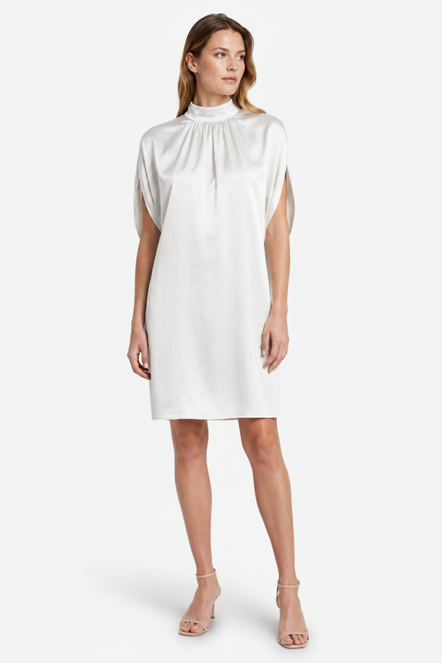 VALERIQUE | Femme Robe A-Line Formelle pour - Blanc et Noir