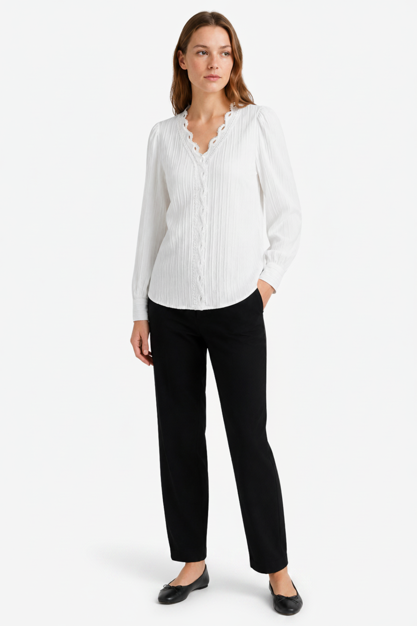 VALERIQUE | Blouse Chic pour Femme – Élégance Moderne