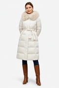 Blanc avec Beige