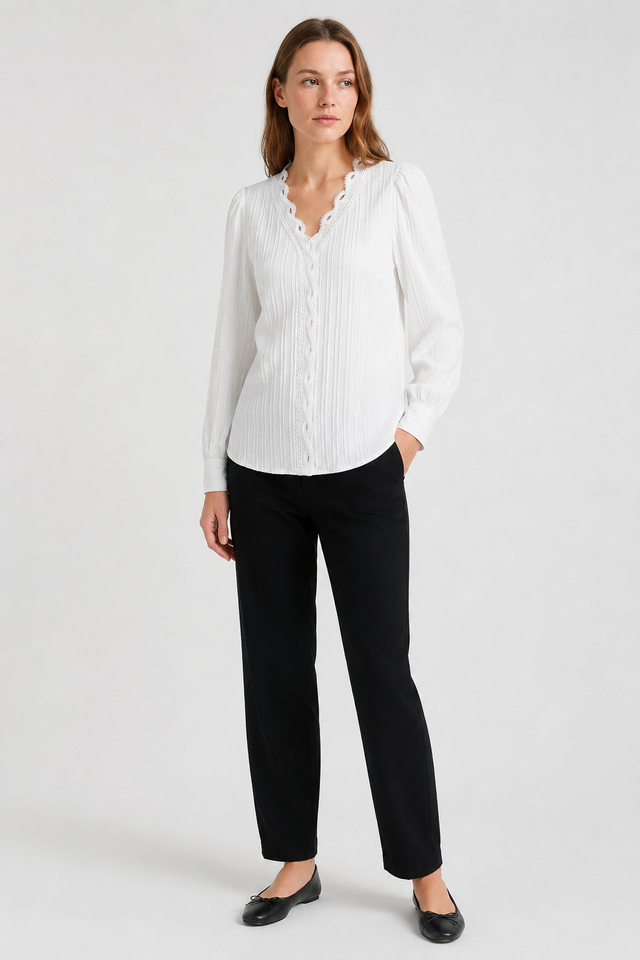VALERIQUE | Blouse Chic pour Femme – Élégance Moderne