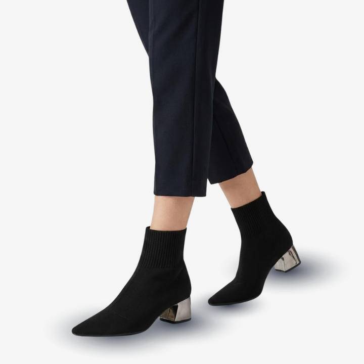 VALERIQUE | Bottines Chaussettes pour Femme – Silhouette Moderne