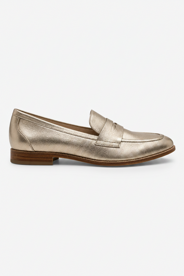VALERIQUE | Mocassins patchwork à bout rond pour femmes – Bride penny classique et modèle facile à enfiler