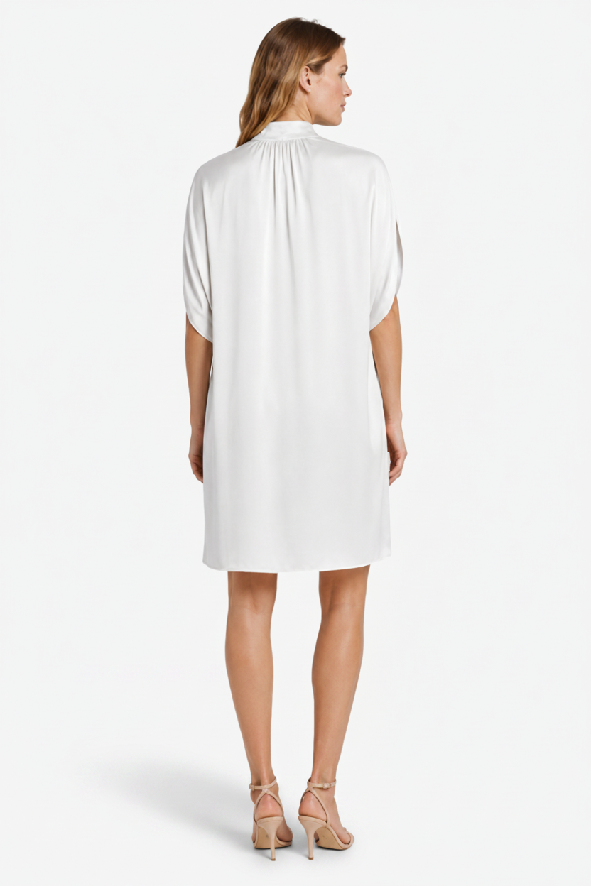 VALERIQUE | Femme Robe A-Line Formelle pour - Blanc et Noir