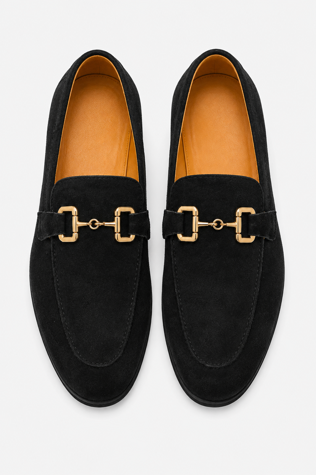 VALERIQUE | Mocassins en Daim pour Homme – Détail Mors Équestre