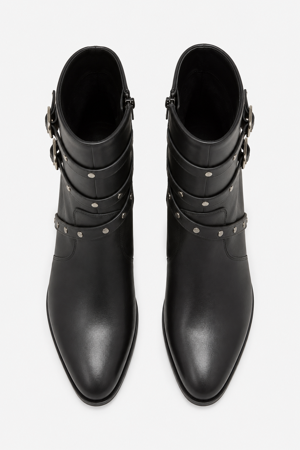VALERIQUE | Bottines en Cuir Synthétique pour Femme – Bout Pointu