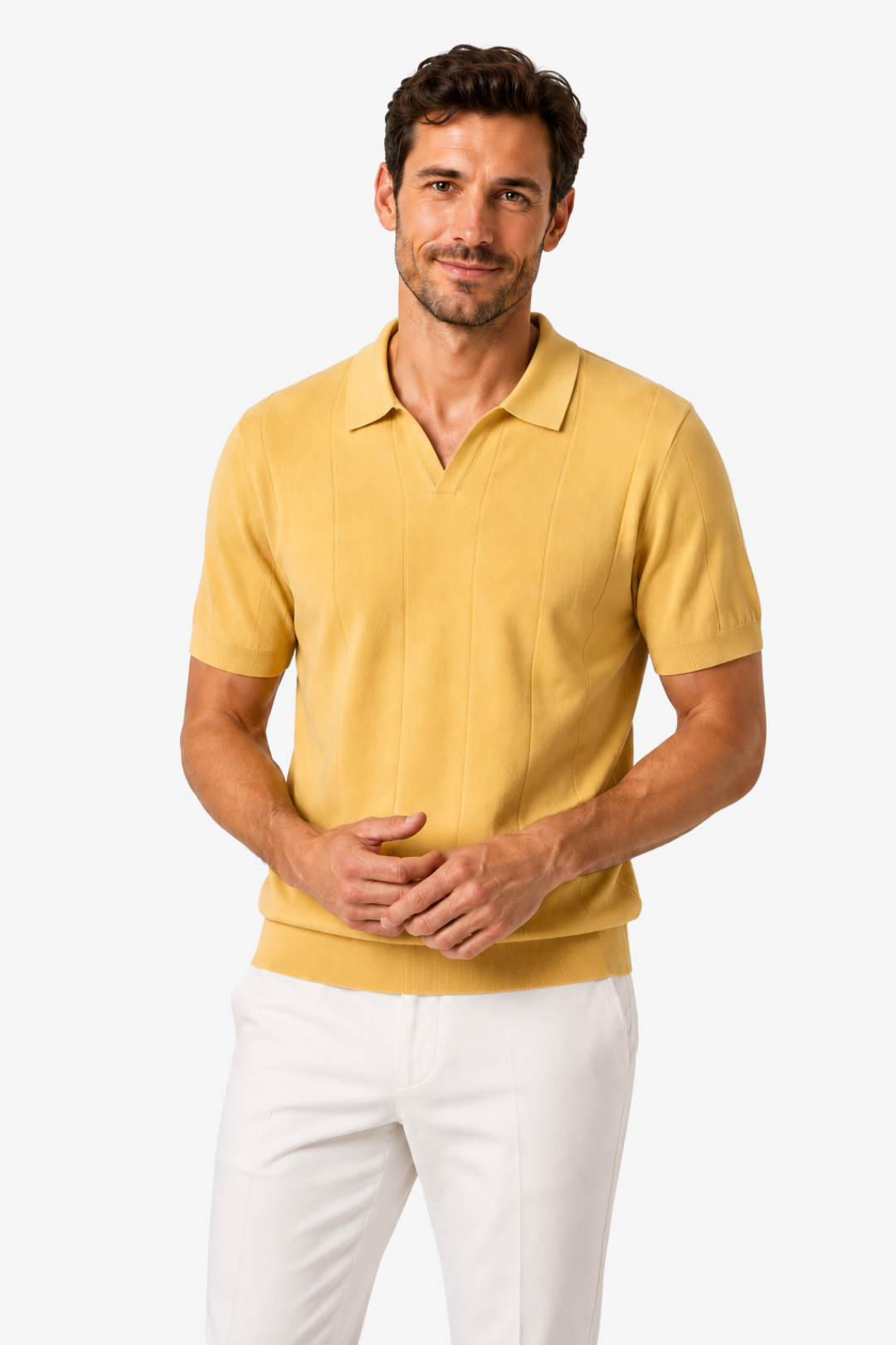 VALERIQUE | Polo en Coton pour Homme – Manches Courtes et Coupe Ajustée