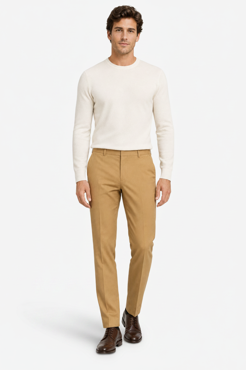 VALERIQUE | Pantalon Ajusté Gris Anthracite Coupe Élégante – Style Formel Moderne