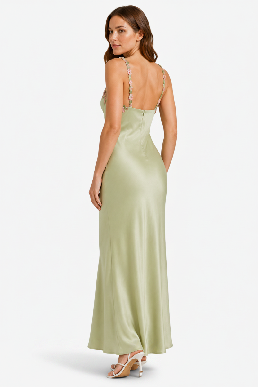 VALERIQUE | Robe Maxi pour Femme – Coupe Longue et Taille Définie