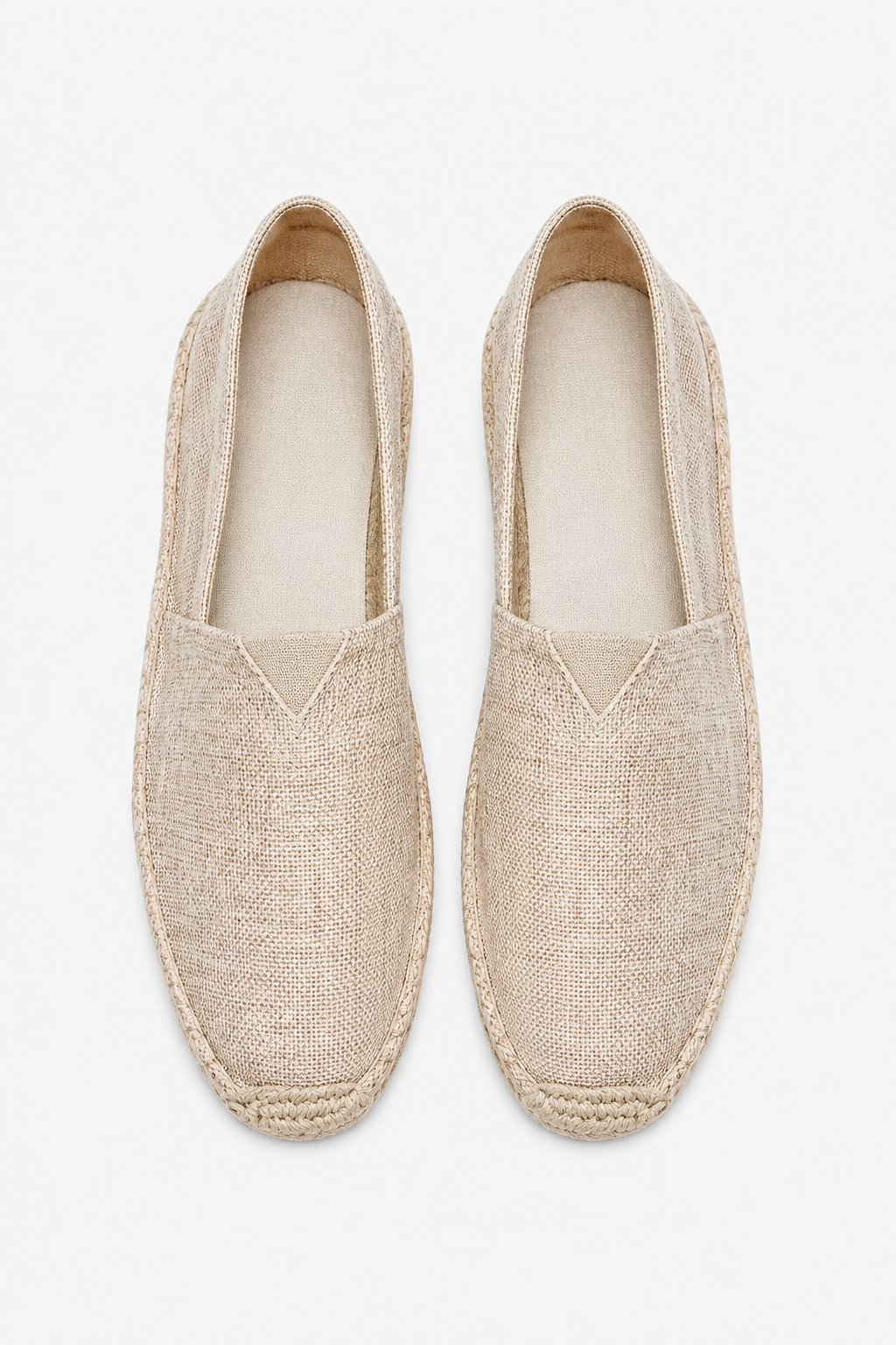 VALERIQUE | Homme Espadrilles en toile style décontracté