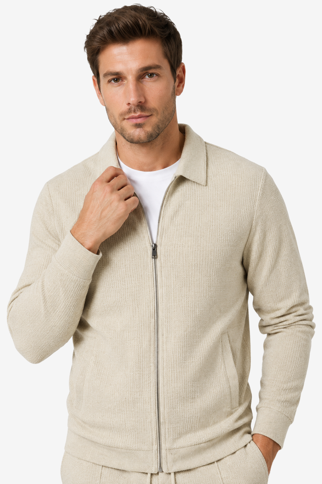 VALERIQUE | Ensemble Veste Zippée et Pantalon pour Homme