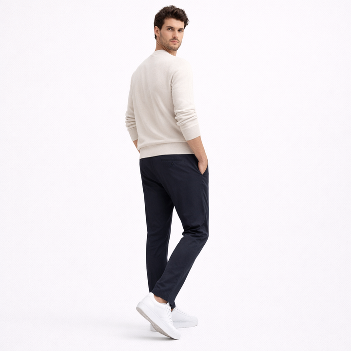 VALERIQUE | Baskets Basses Blanches à Lacets avec Détail Vert – Style Minimaliste