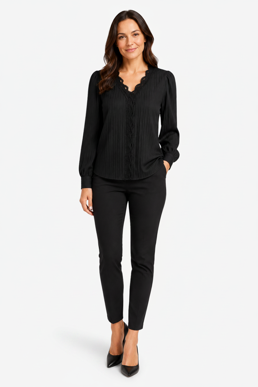 VALERIQUE | Blouse Chic pour Femme – Élégance Moderne