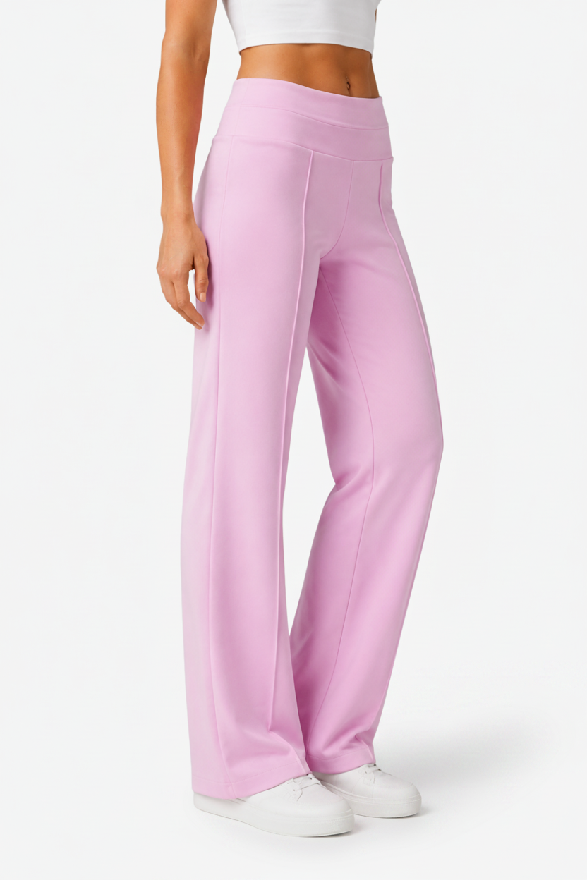 Pantalon uni pour femme