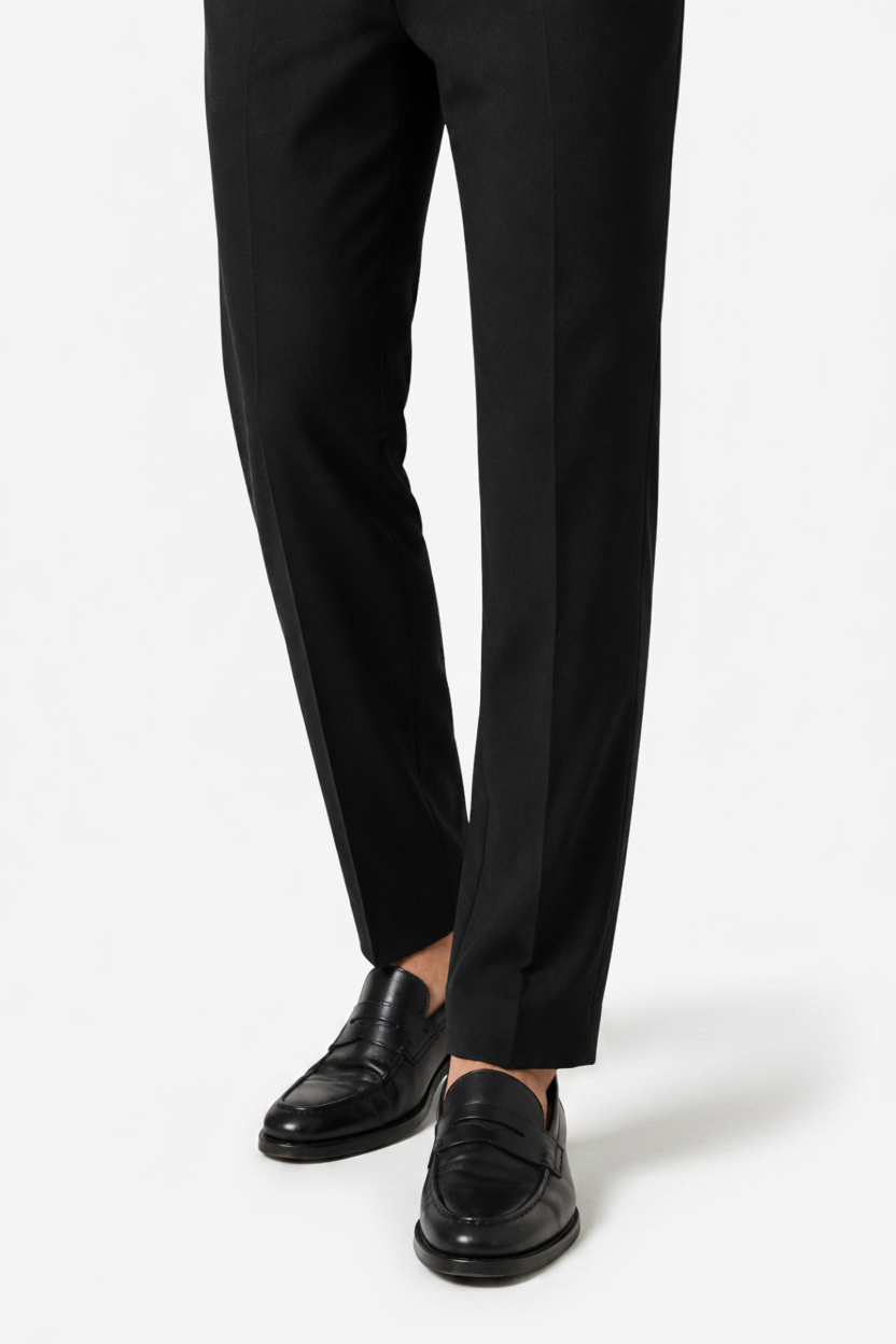 VALERIQUE | Pantalon Extensible en Coton pour Femme – Coupe Ajustée