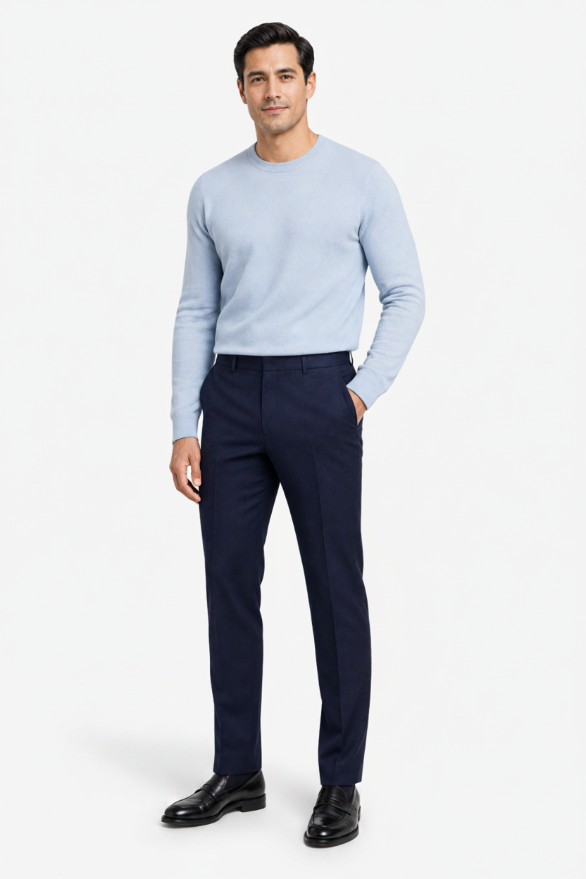 VALERIQUE | Pantalon Ajusté Gris Anthracite Coupe Élégante – Style Formel Moderne