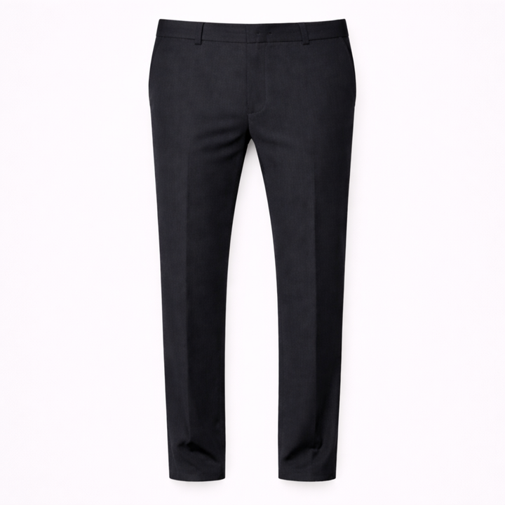 VALERIQUE | Pantalon Ajusté Gris Anthracite Coupe Élégante – Style Formel Moderne