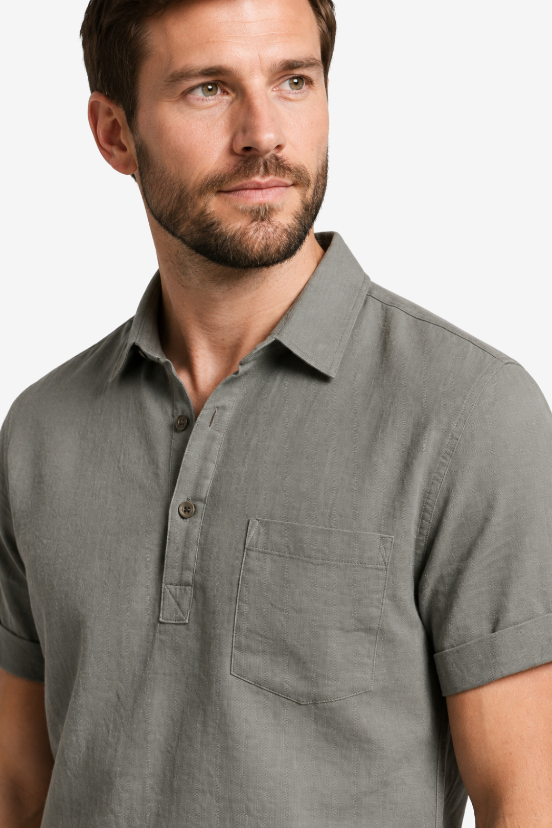 VALERIQUE | Homme Polo manches courtes coupe ajustée poche poitrine style décontracté