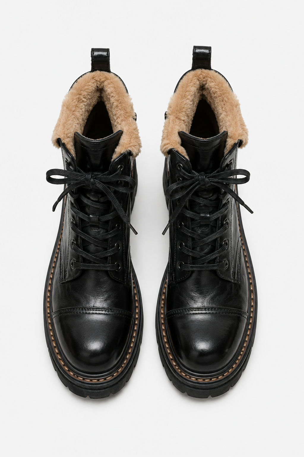 VALERIQUE | Bottes d’Hiver à Plateforme pour Femme – Style Lacé Élégant