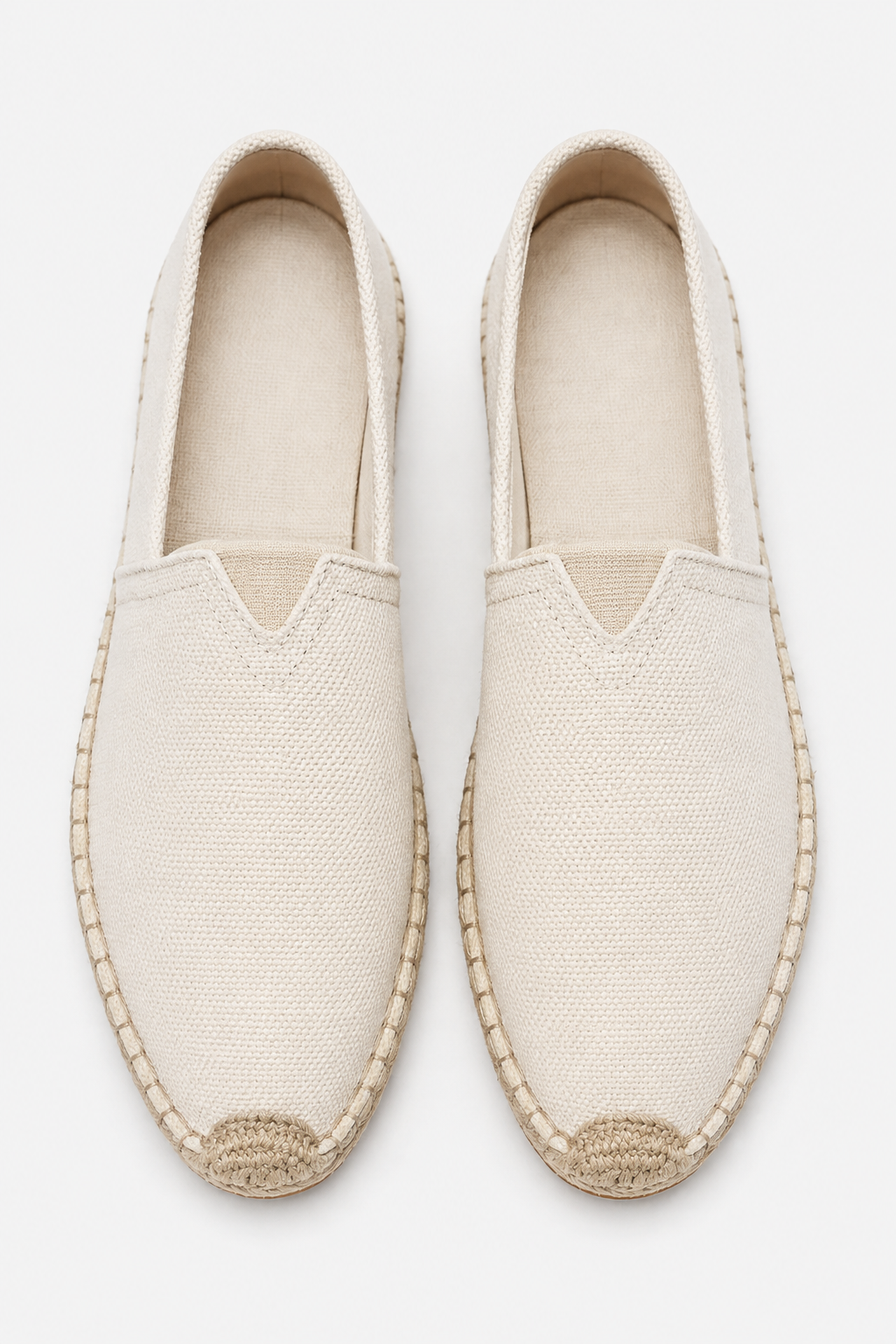 VALERIQUE | Homme Espadrilles en toile style décontracté