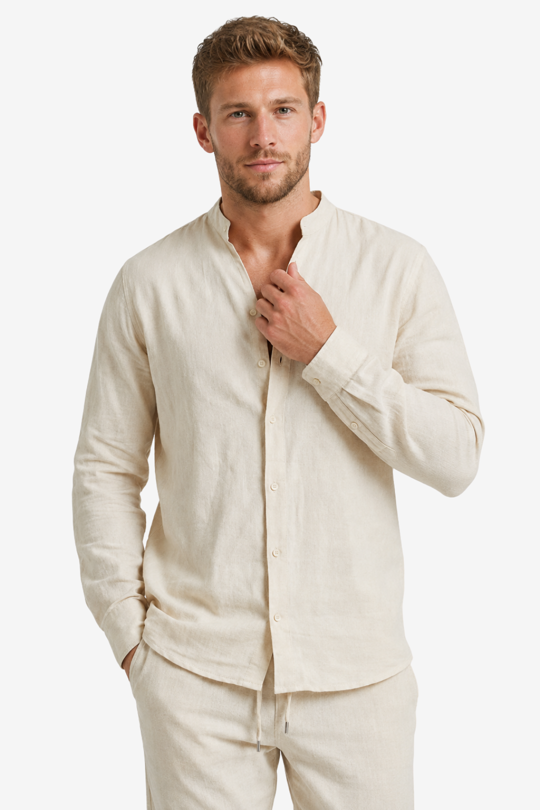 VALERIQUE | Ensemble Chemise et Pantalon pour Homme – Coupe Décontractée