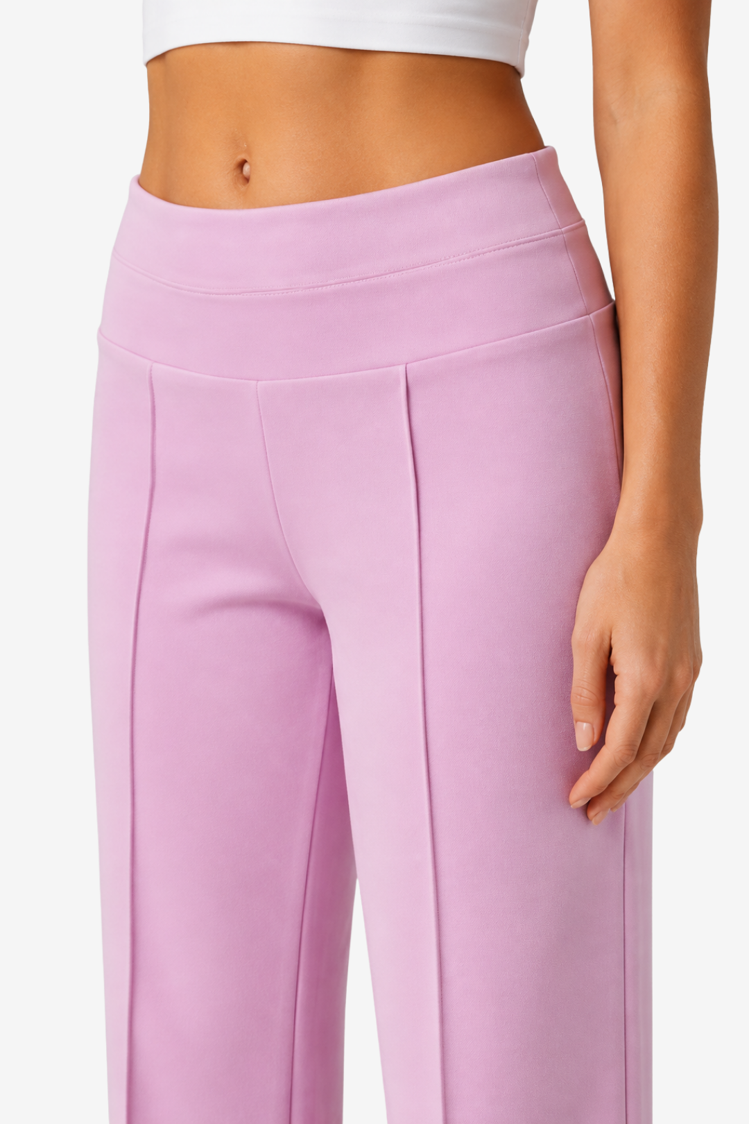 Pantalon uni pour femme