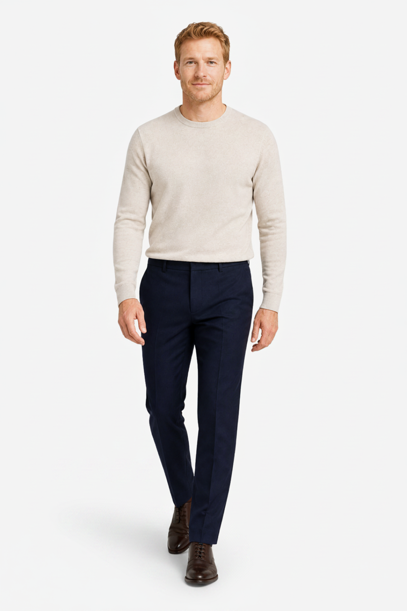 VALERIQUE | Pantalon Ajusté Gris Anthracite Coupe Élégante – Style Formel Moderne