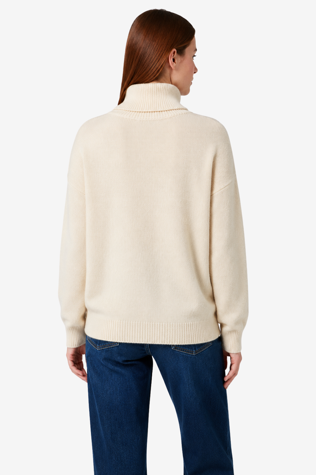 VALERIQUE | Pull Col Roulé en Cachemire pour Femme – Chaleur Somptueuse