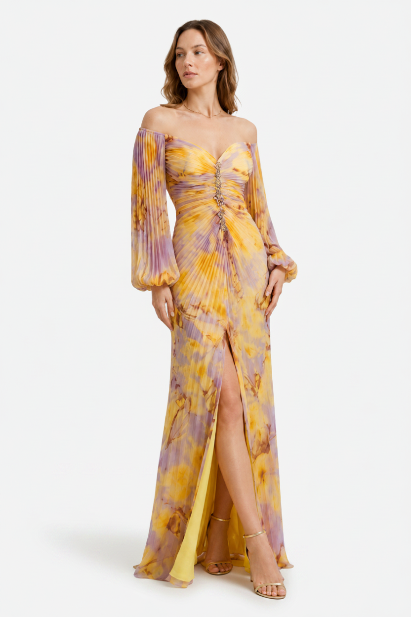 VALERIQUE | Robe Col V pour Femme – Coupe Ajustée
