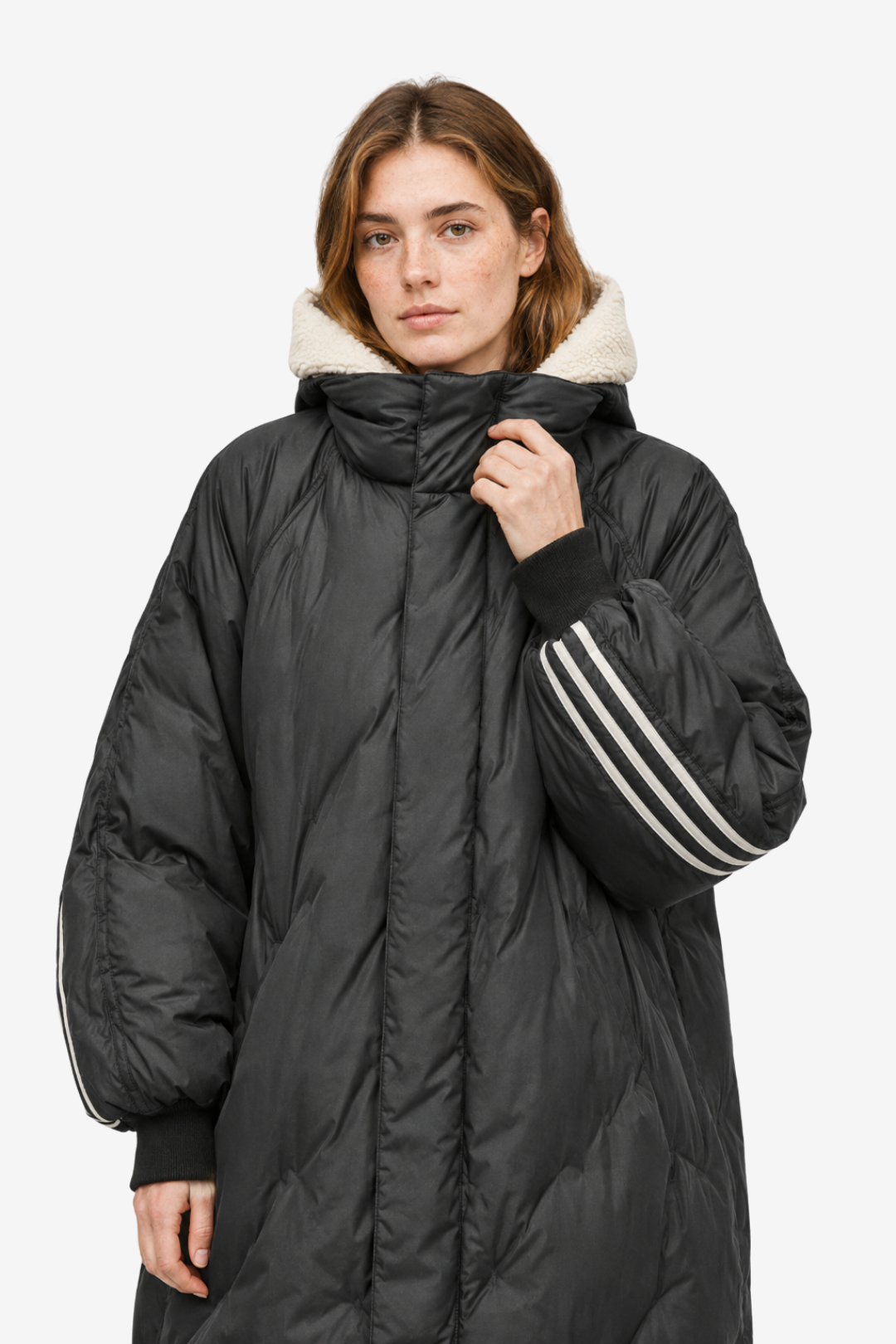VALERIQUE | Longue Doudoune pour Femme – Capuche Matelassée Design Hivernal