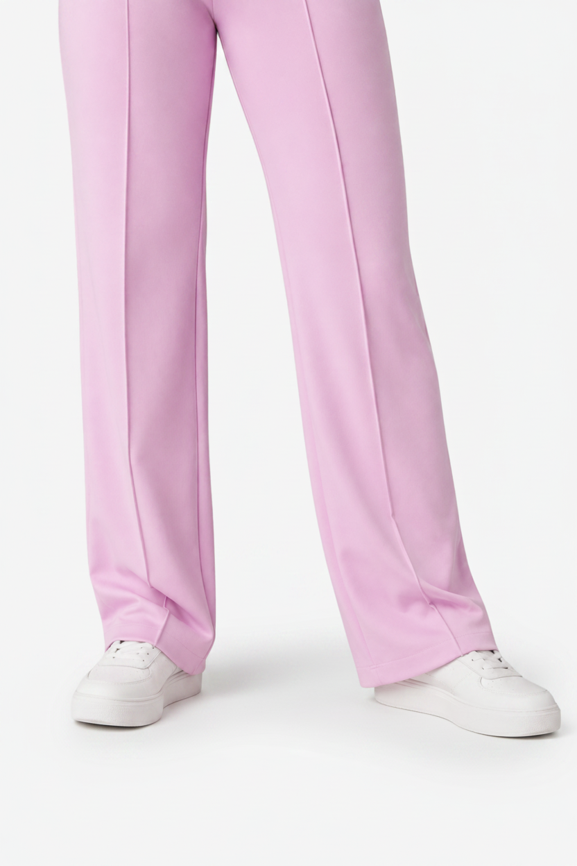 Pantalon uni pour femme