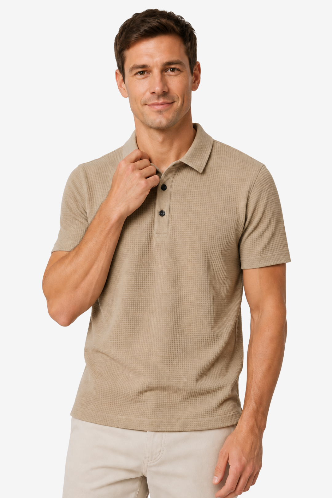 VALERIQUE | Chemise à Manches Courtes pour Homme – Col Revers et Coupe Classique