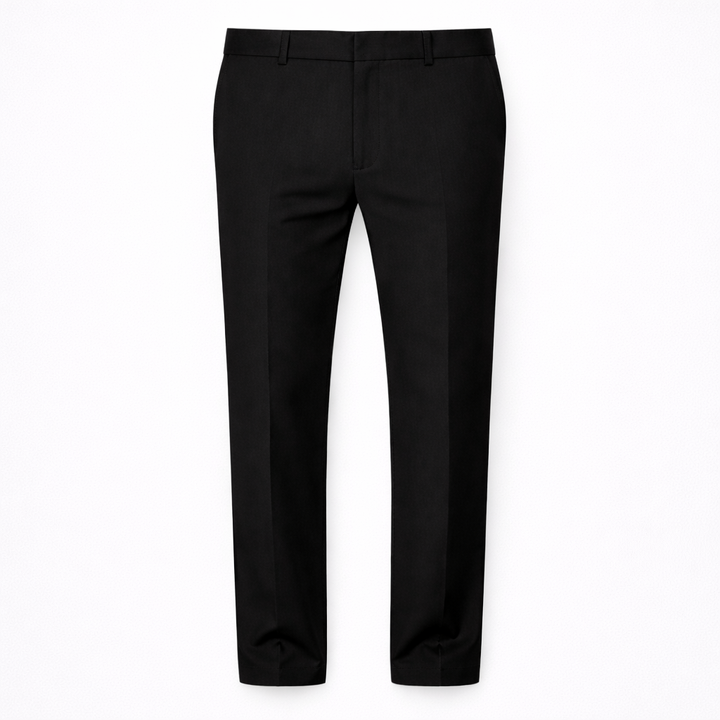 VALERIQUE | Pantalon Ajusté Gris Anthracite Coupe Élégante – Style Formel Moderne