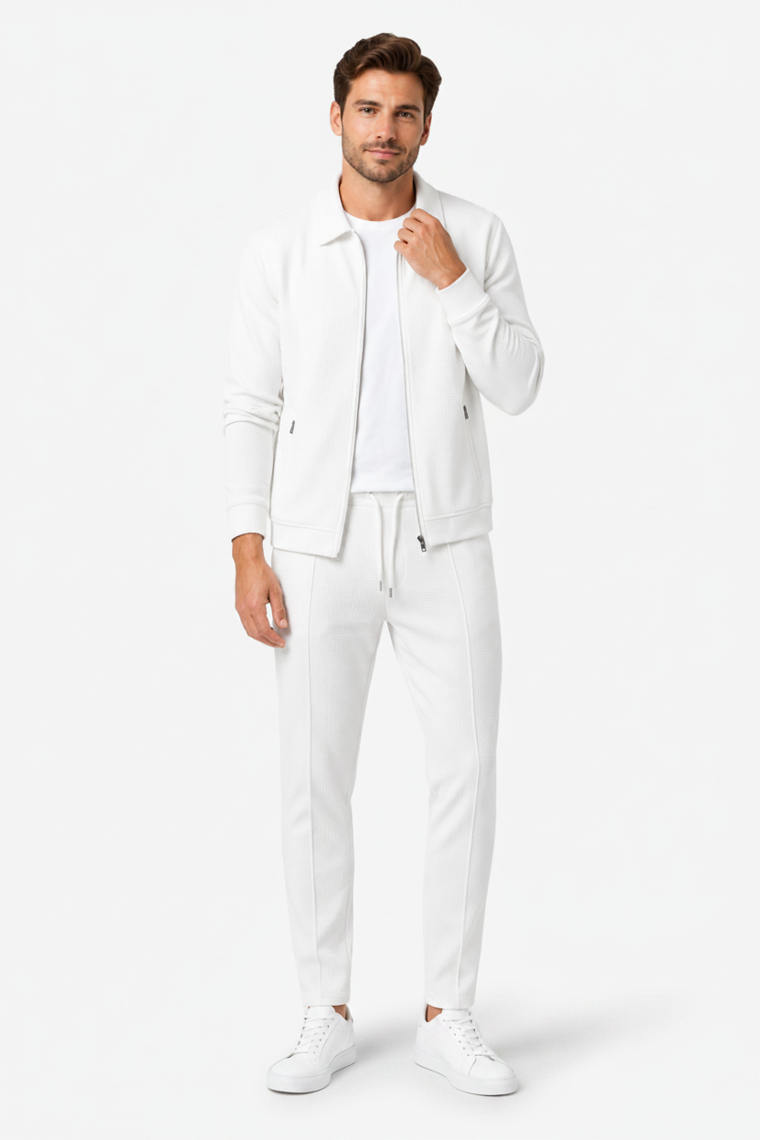 VALERIQUE | Ensemble Veste Zippée et Pantalon pour Homme