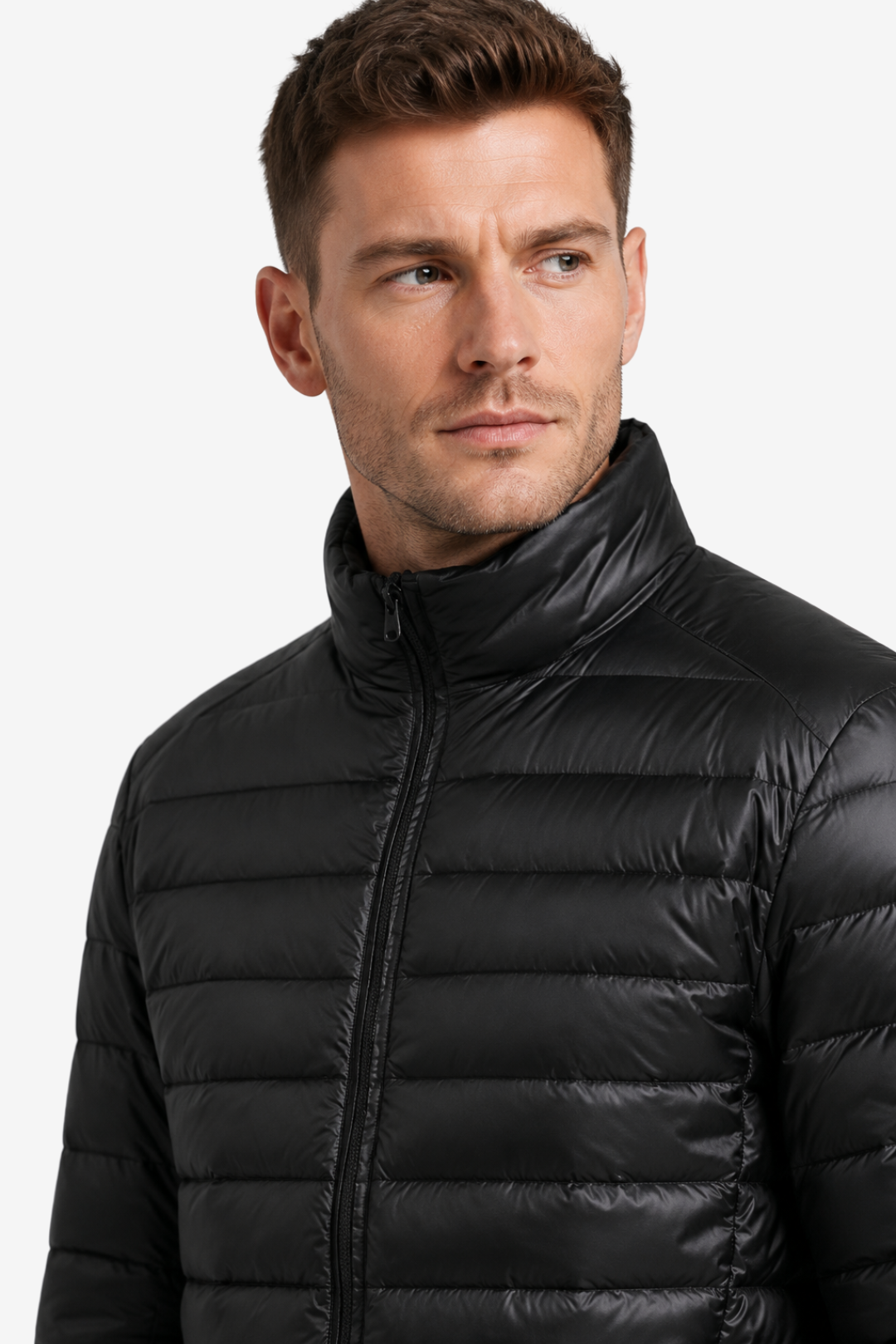 VALERIQUE | Homme Doudoune légère matelassée coupe ajustée style décontracté