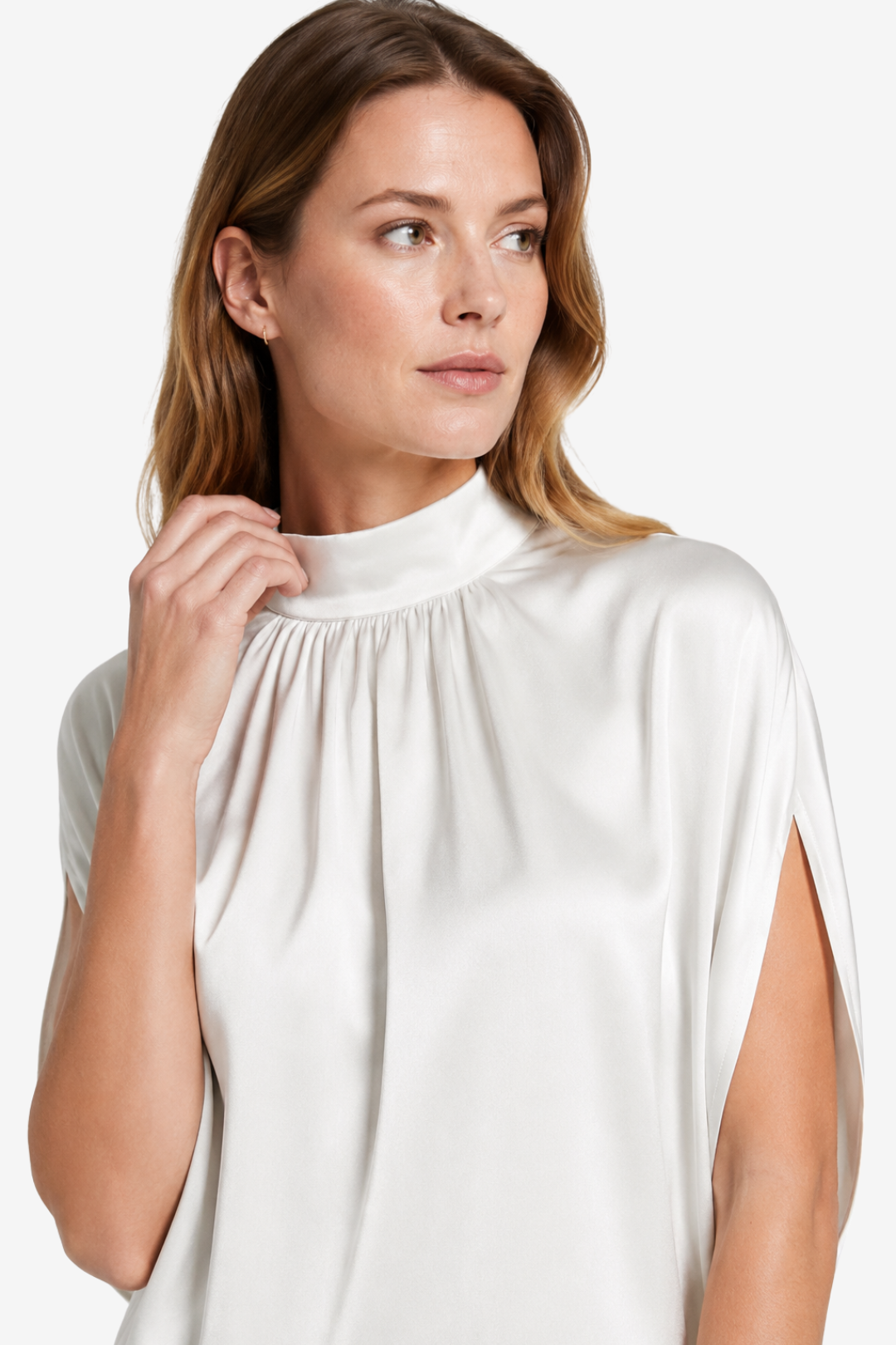 VALERIQUE | Femme Robe A-Line Formelle pour - Blanc et Noir