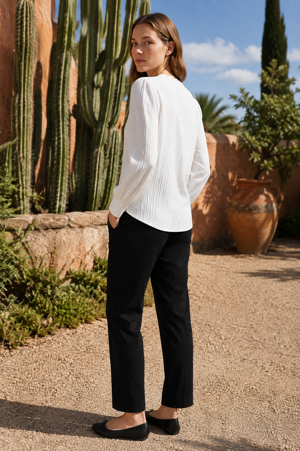VALERIQUE | Blouse Chic pour Femme – Élégance Moderne