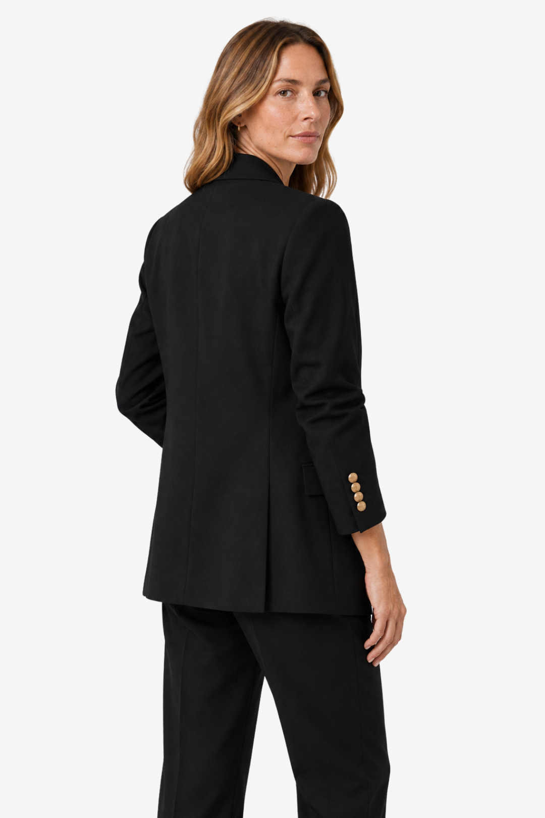 VALERIQUE | Ensemble Blazer et Pantalon en Coton Léger pour Femme – Coupe Structurée