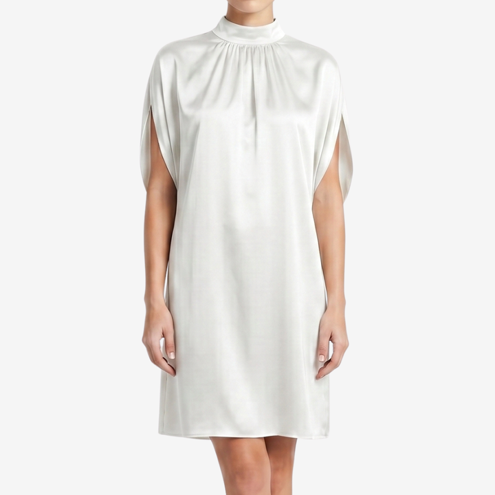VALERIQUE | Femme Robe A-Line Formelle pour - Blanc et Noir
