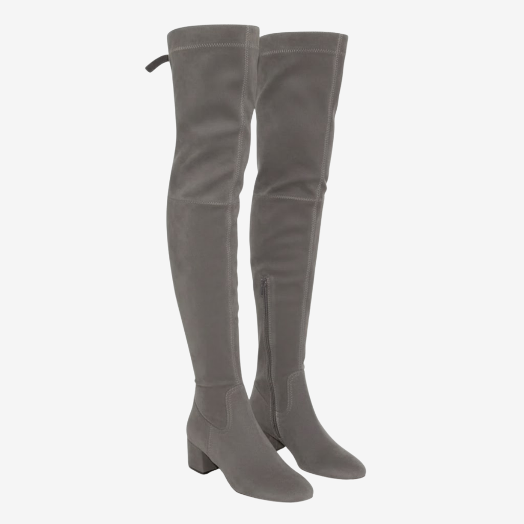 VALERIQUE | Cuissardes en Daim Synthétique pour Femme – Élégance Haute