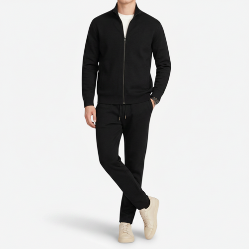 VALERIQUE | Ensemble de Sport Homme - Noir et Bleu
