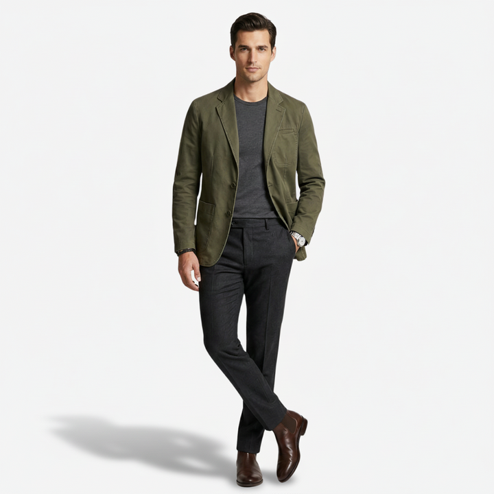 VALERIQUE | Homme Blazer casual coupe ajustée style moderne