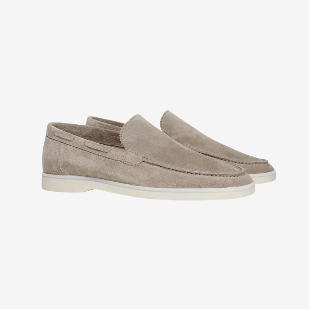 VALERIQUE | Mocassins en Daim pour Homme – Confort Moderne