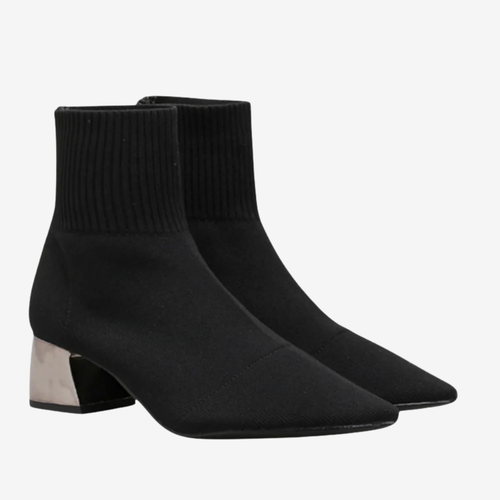 VALERIQUE | Bottines Chaussettes pour Femme – Silhouette Moderne