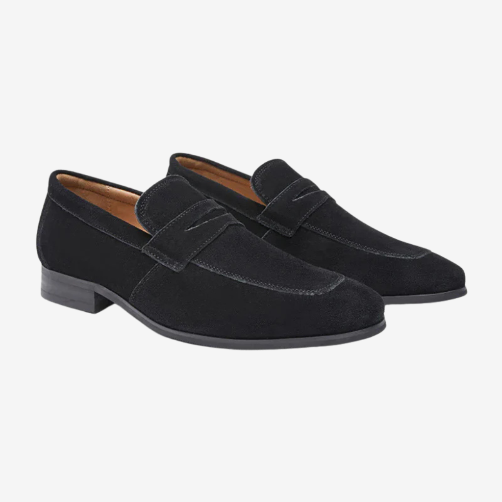 VALERIQUE | Homme Mocassins classiques en suédine style élégant