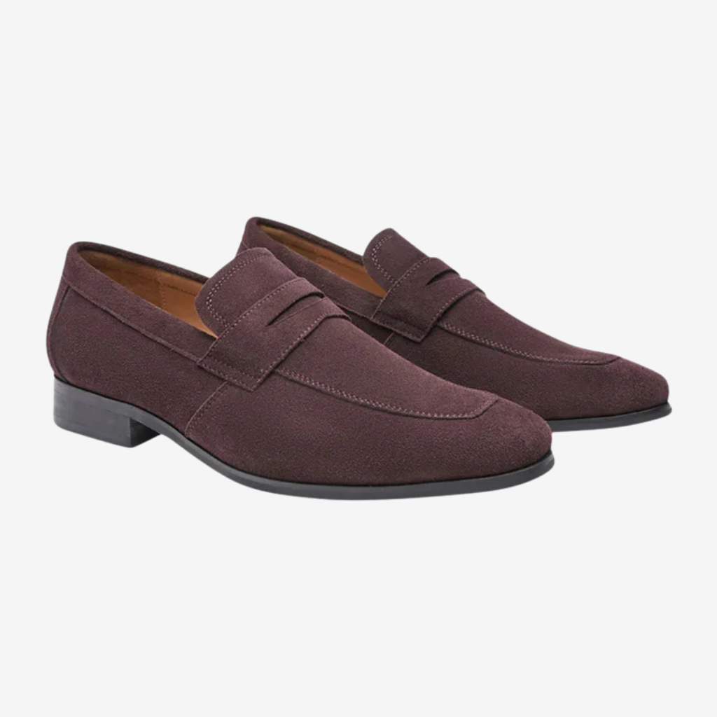 VALERIQUE | Homme Mocassins classiques en suédine style élégant