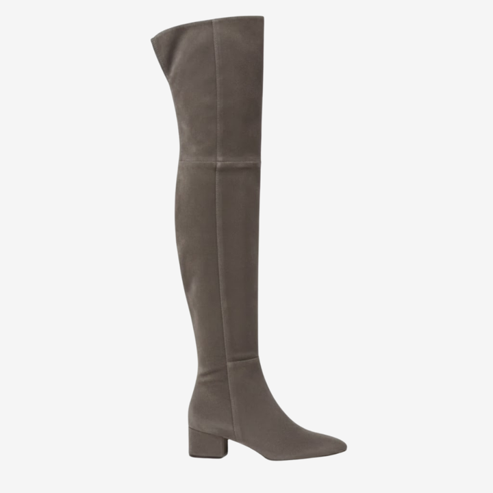 VALERIQUE | Cuissardes en Daim Synthétique pour Femme – Élégance Haute