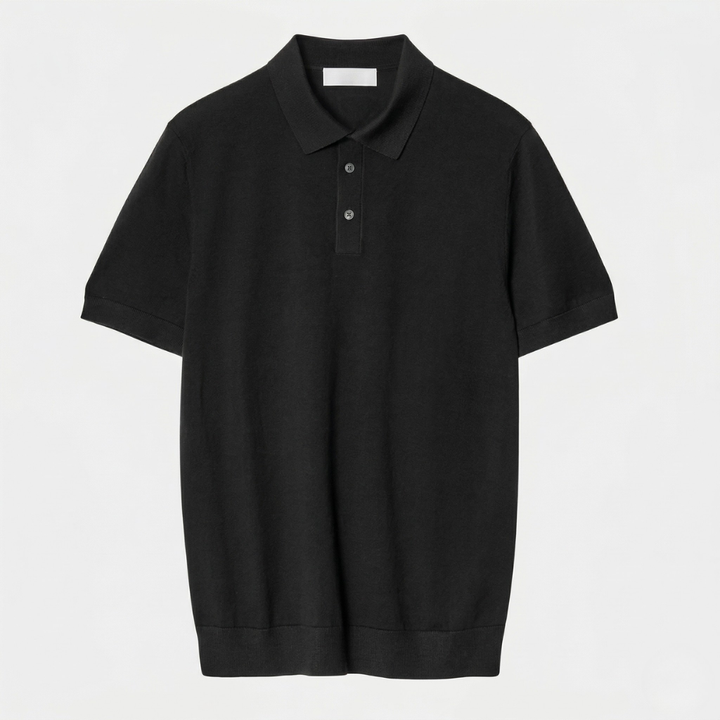 VALERIQUE | Homme Polo en coton coupe droite manches courtes style décontracté