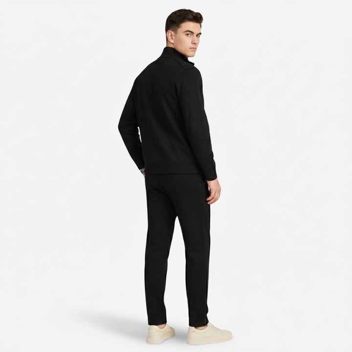 VALERIQUE | Ensemble de Sport Homme - Noir et Bleu