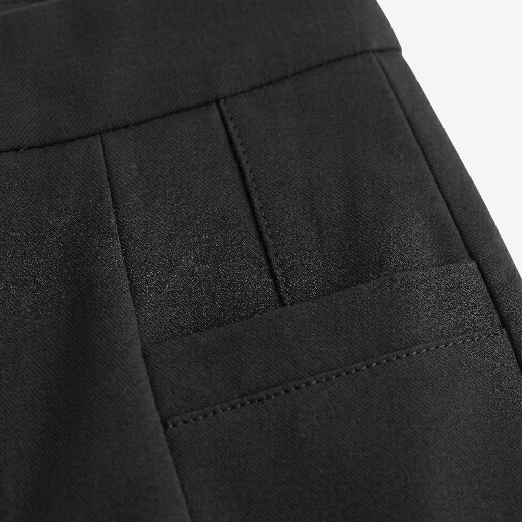 VALERIQUE | Short Tailleur Slim pour Femme - Noir